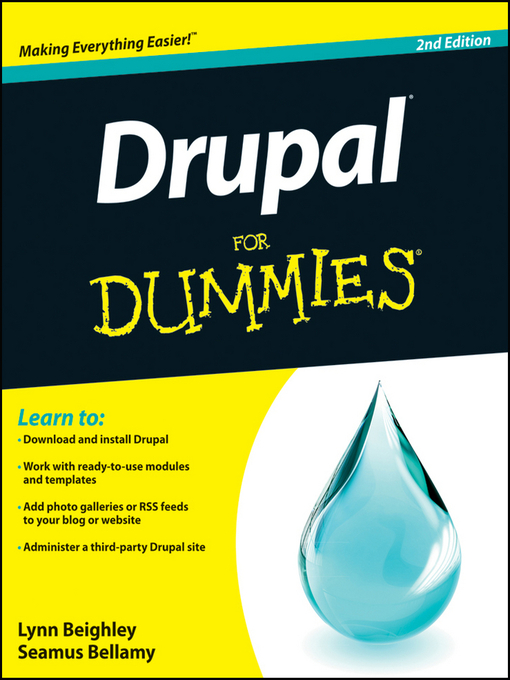 Title details for Drupal For Dummies by Lynn Beighley - Available